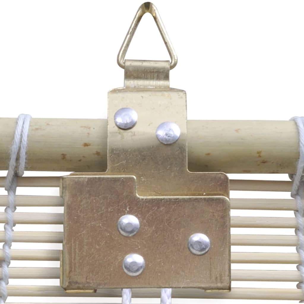 Rullegardiner 2 stk. 120x160 cm naturlig bambus - number 5.