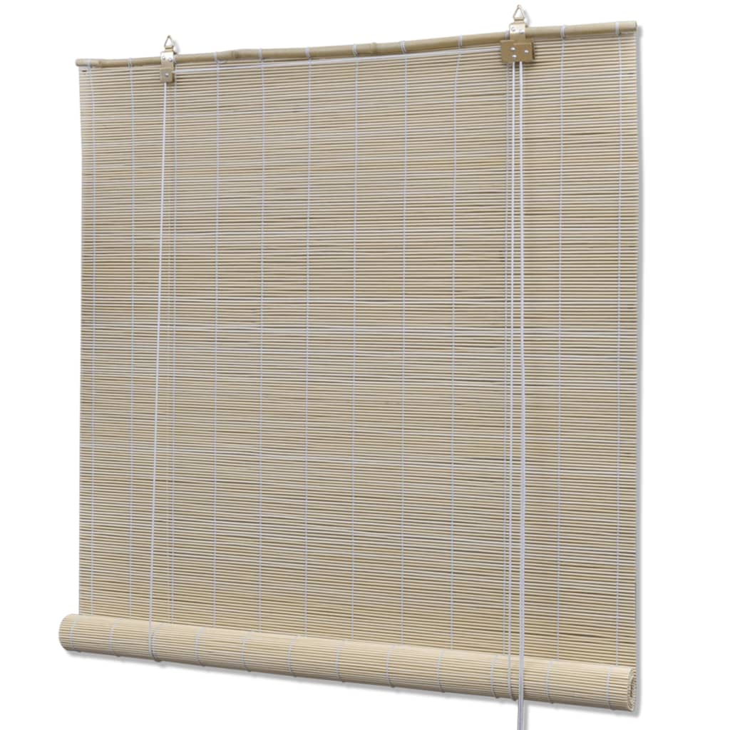 Stores enrouleurs 4 pcs. 120x160 cm bambou naturel - number 2.