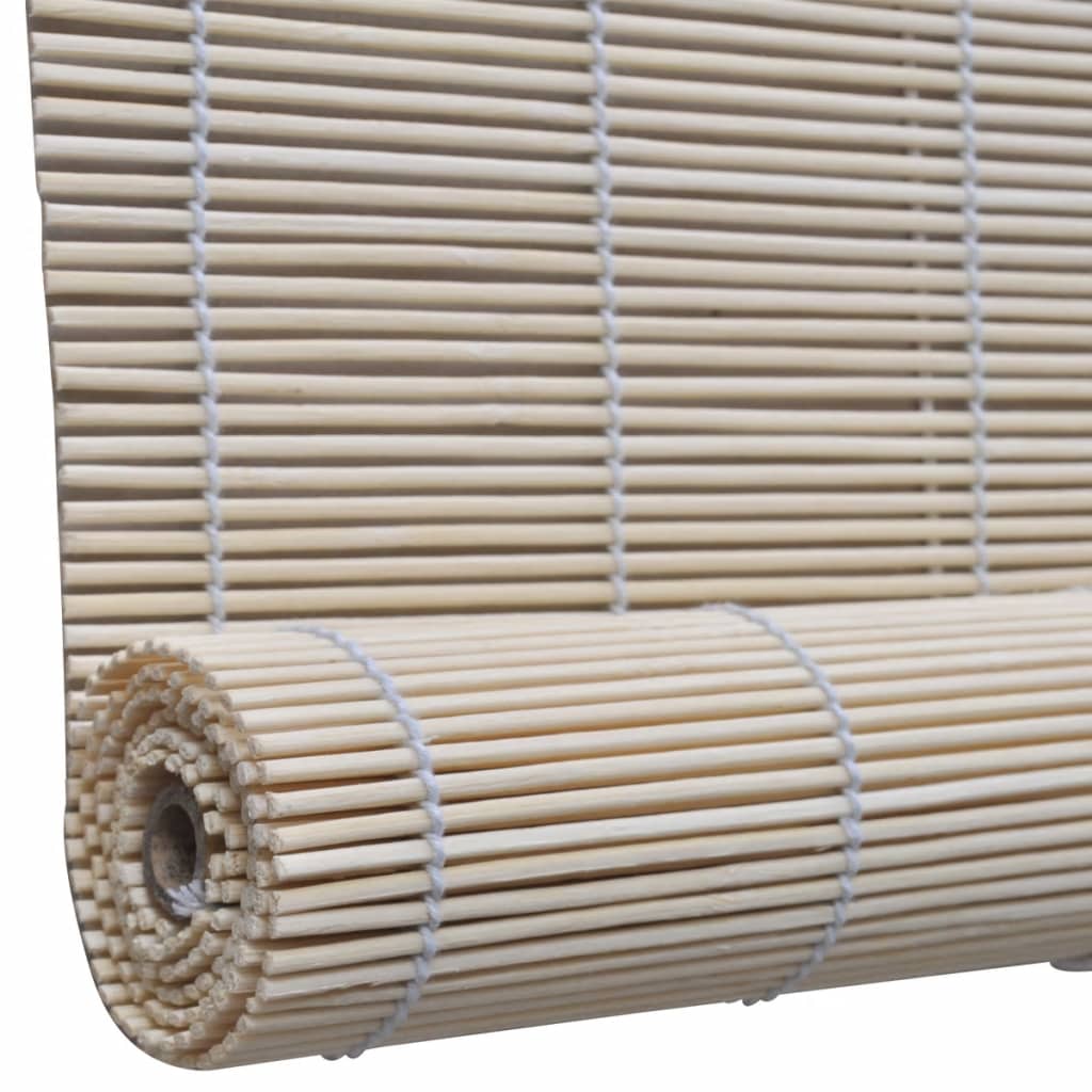 Stores enrouleurs 4 pcs. 120x160 cm bambou naturel - number 4.
