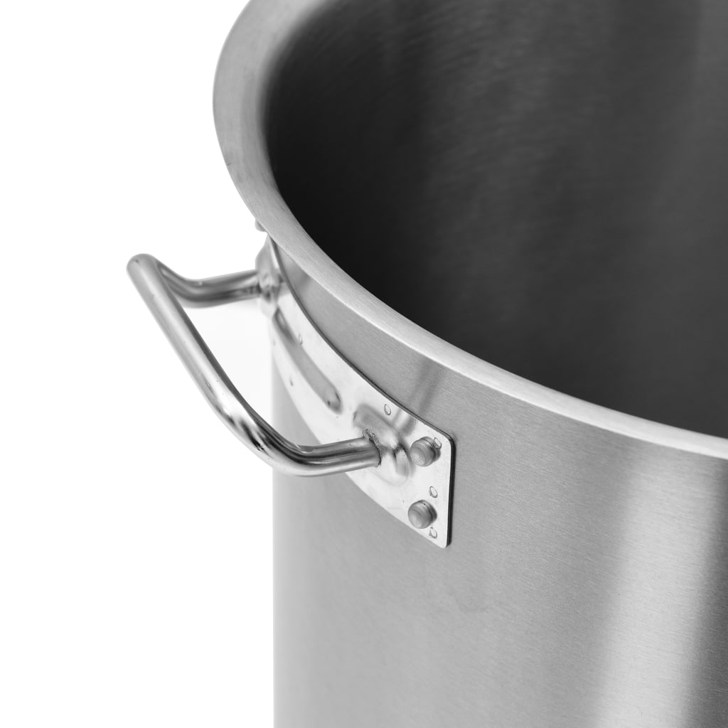 Pot 24 l 36x24 cm stainless steel - 36 x 24 cm (24 l) - number 4.