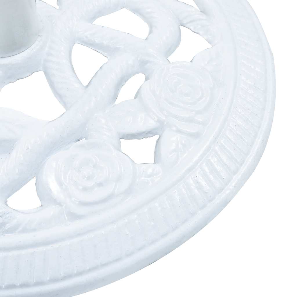 Postolje za suncobran 9 kg 40 cm lijevano željezo - bijelo, 40 x 40 x 32 cm, 1 - number 8.