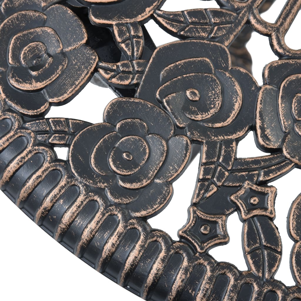 Bistro set 3 dijela lijevani aluminij - number 5.