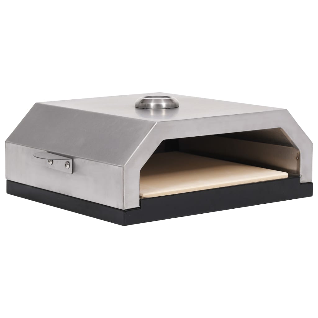 Pizzaovn med keramisk sten til gas- eller kulgrill - number 2.