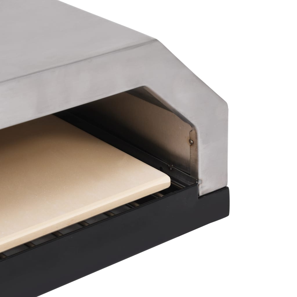 Pizzaovn med keramisk sten til gas- eller kulgrill - number 9.