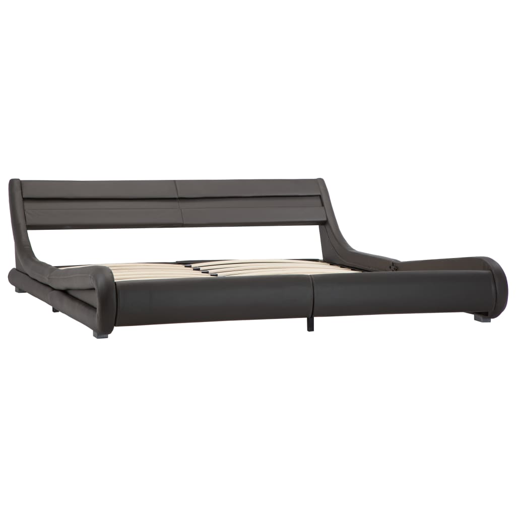 Sengeramme med ledd i kunstskinn - number 3.