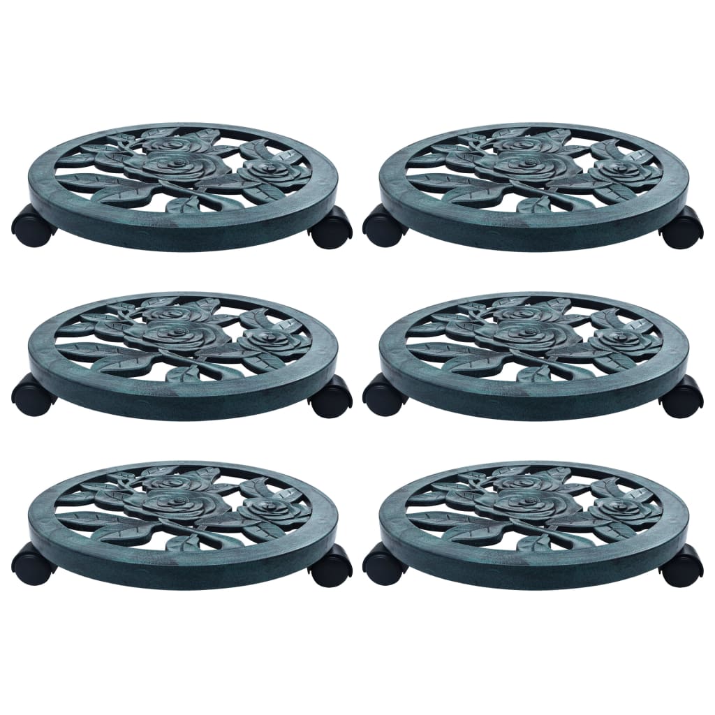 Pogonska kola kom. plastika - zelena, 38 cm, 6 - number 1.