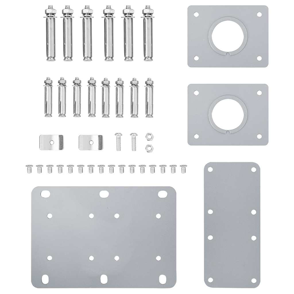 Kolanička bočna tenda - antracitno siva, 100 x 1000 cm, 1 - number 10.