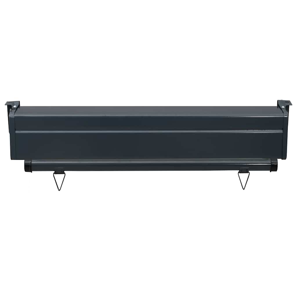 Sidemarkise til altan - grå, 85 x 250 cm, 1 - number 6.