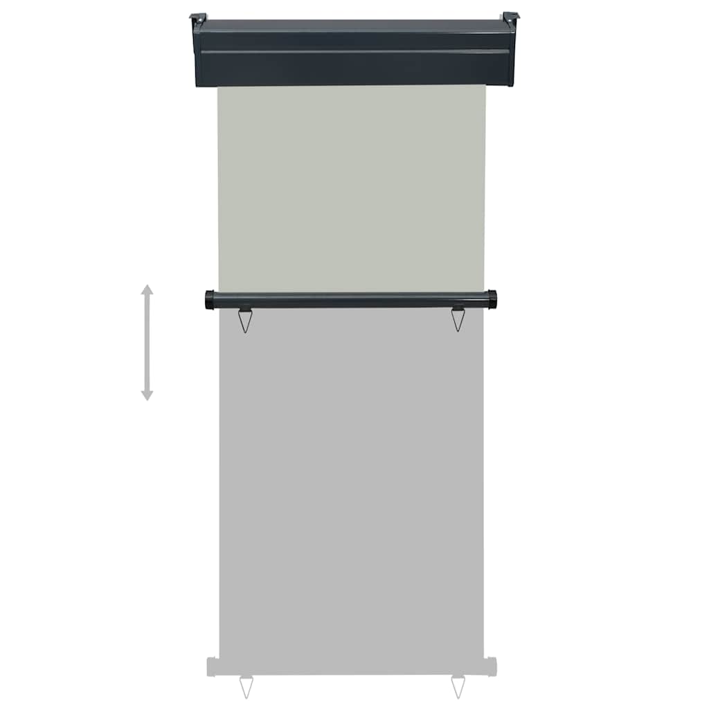 Sidemarkise til altan - grå, 85 x 250 cm, 1 - number 5.