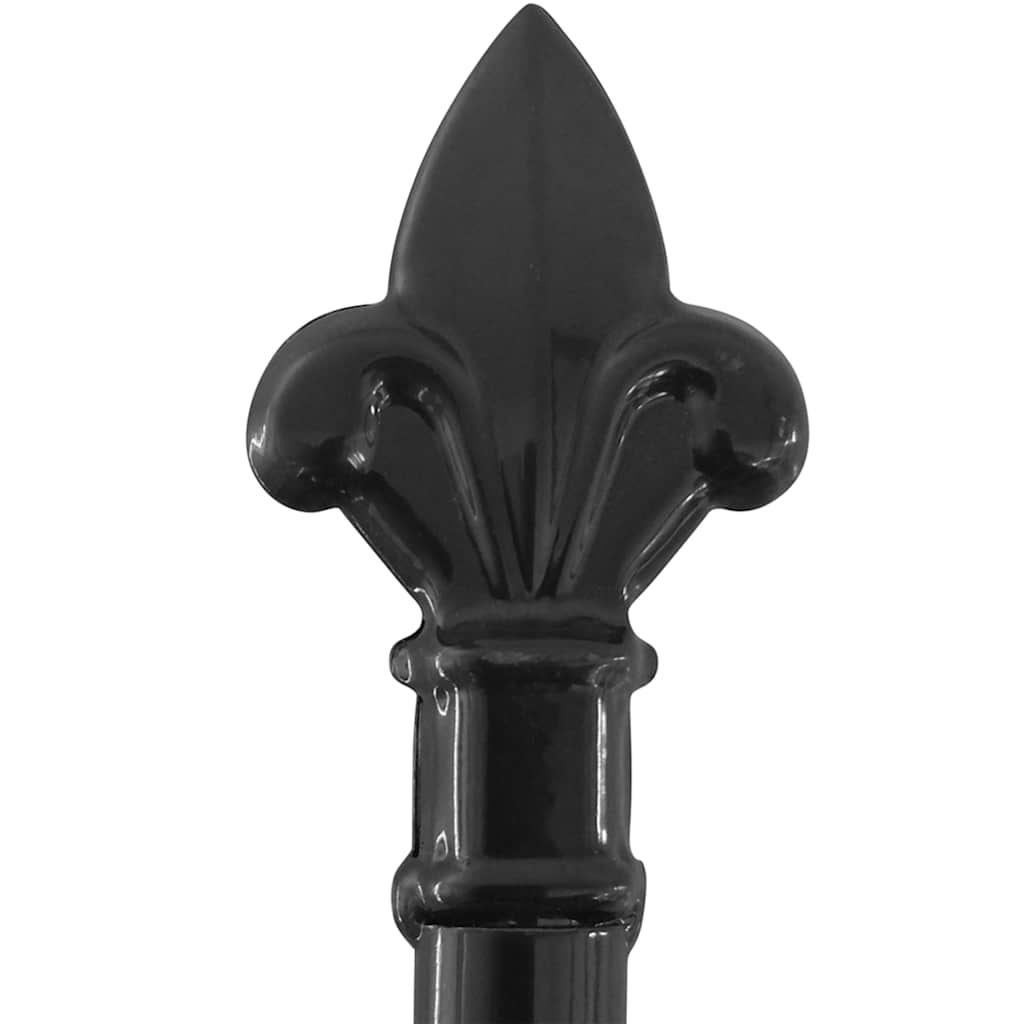 Dubbel staket grind med spjut topp - 400 x 200 cm - number 4.