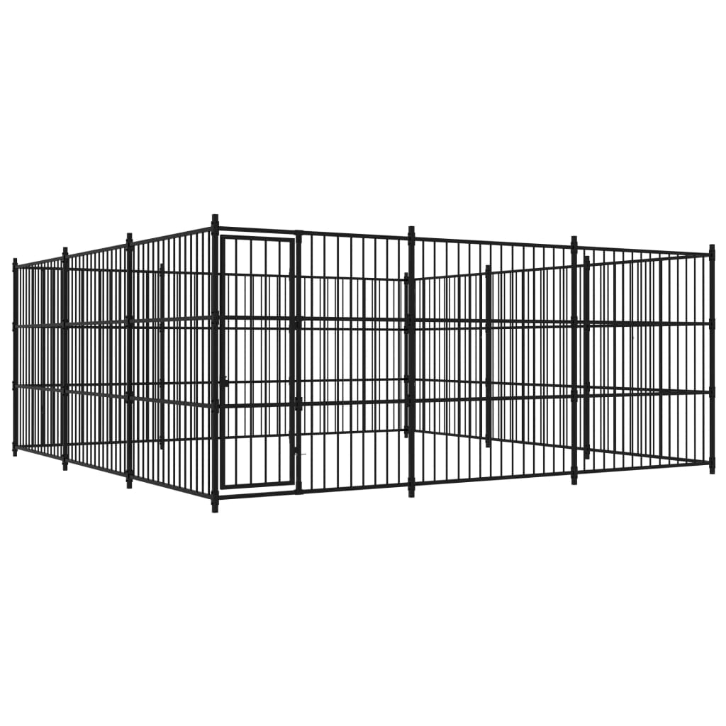 Cage pour chien d'extérieur 450 x 450 x 185 cm - number 1.