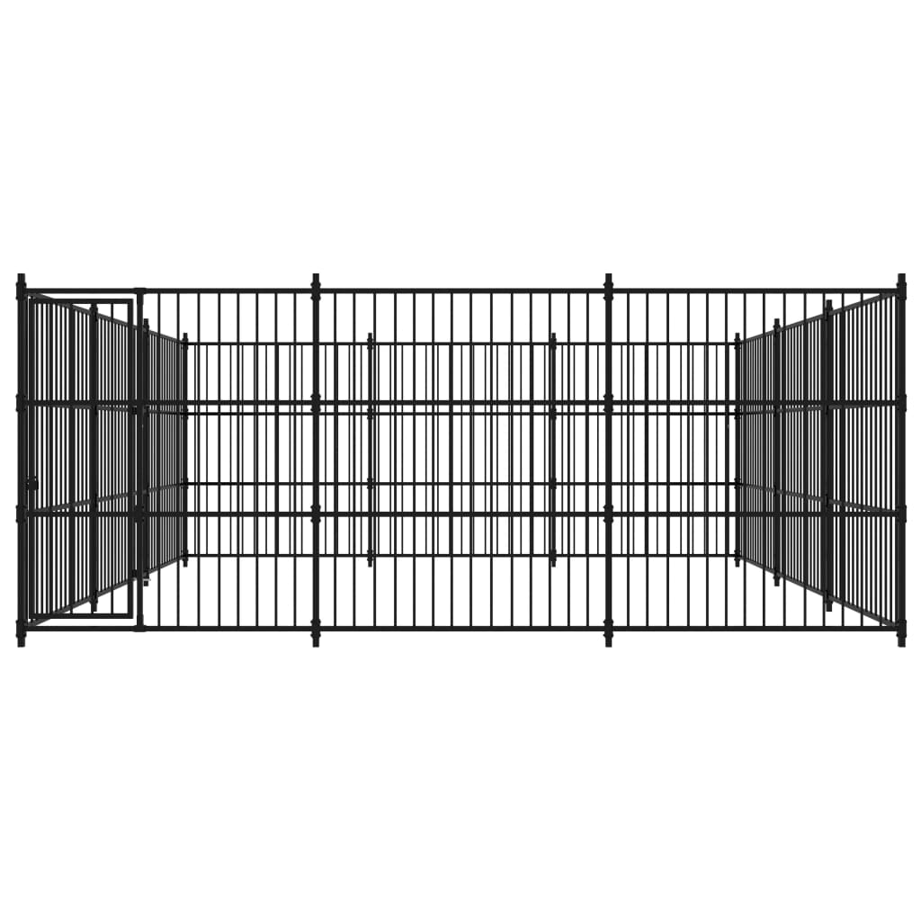 Cage pour chien d'extérieur 450 x 450 x 185 cm - number 2.