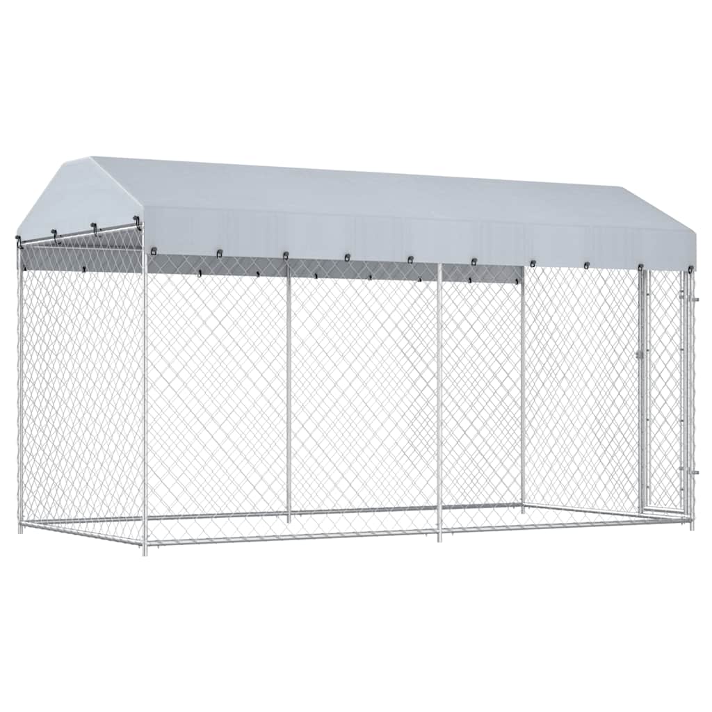 Aire de jeux pour chiens en plein air avec toit - number 4.