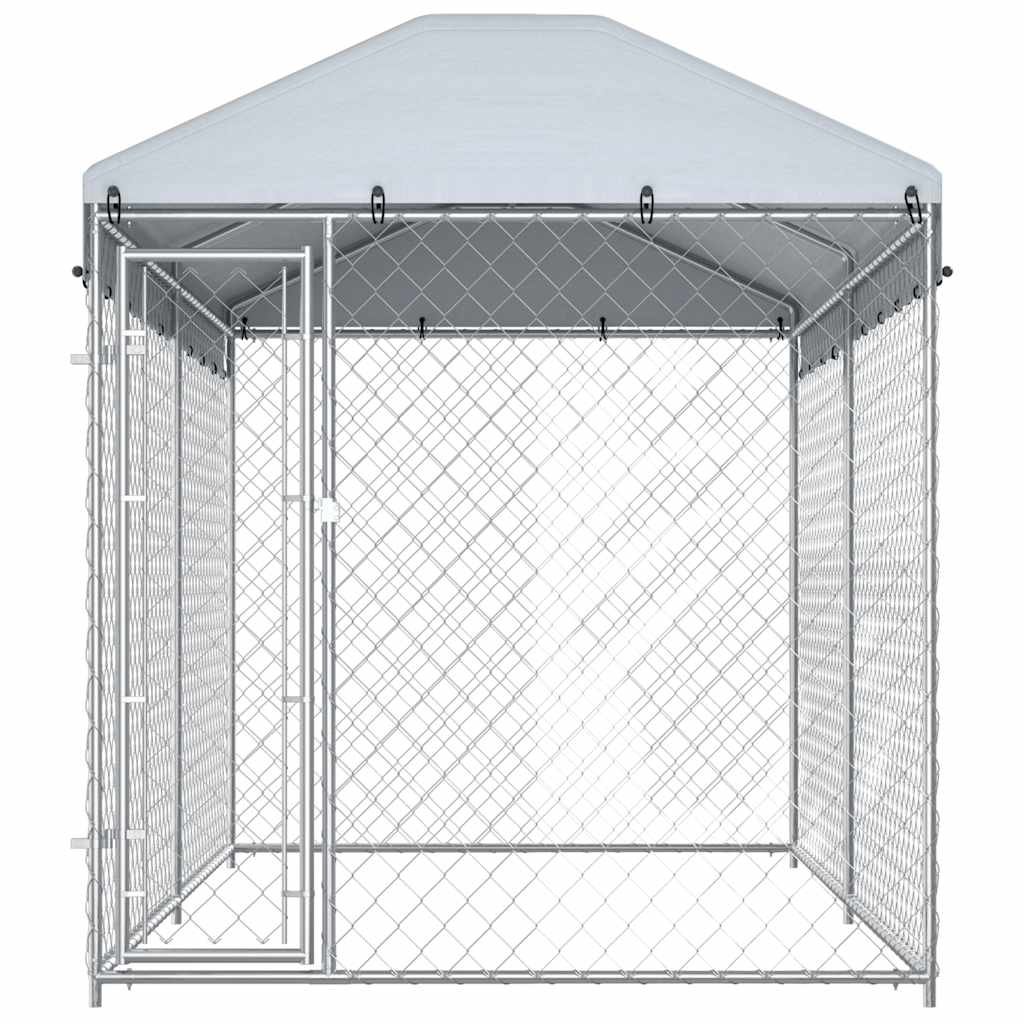 Aire de jeux pour chiens en plein air avec toit - number 3.