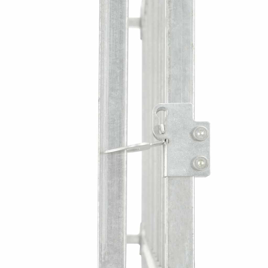 Aire de jeux extérieure pour chiens 760 x 760 x 185 cm en acier galvanisé - number 4.