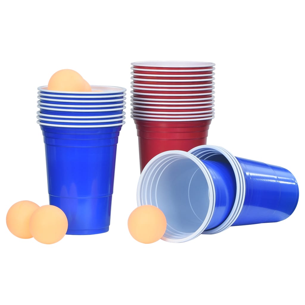 Beer pong set 0,5 l plastic - number 1.