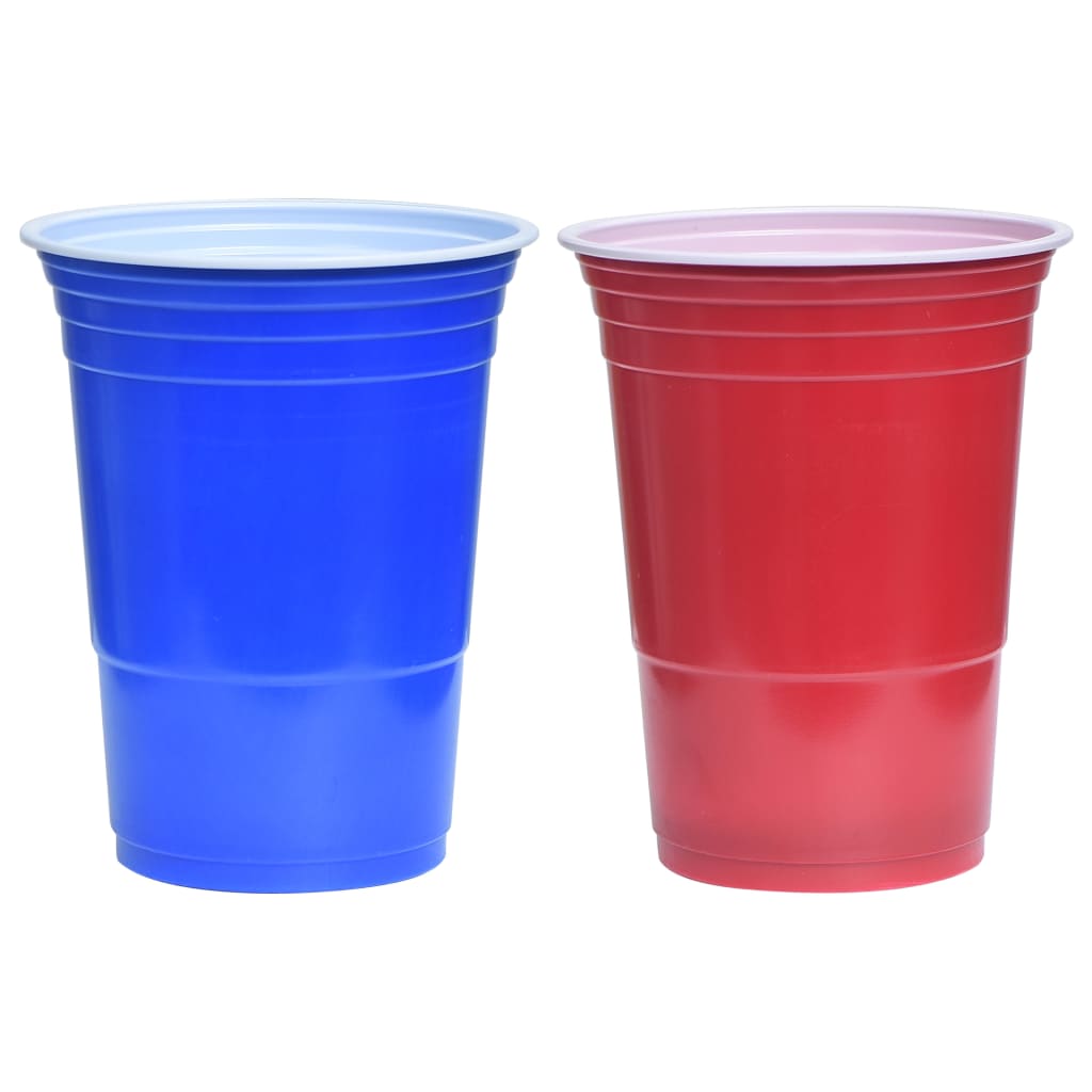 Beer pong set 0,5 l plastic - number 5.