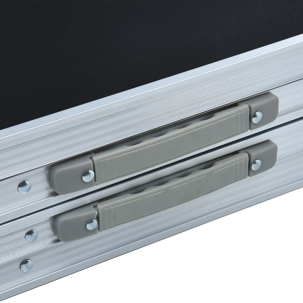 Sklopivi beer pong stol 240 cm crni - number 9.