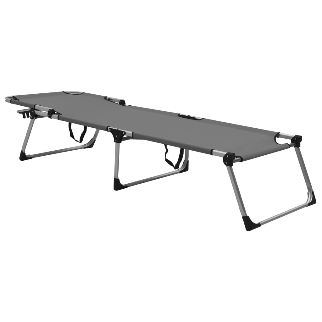 Ležaljka za starije osobe, ekstra visoka i sklopiva aluminij - number 2.