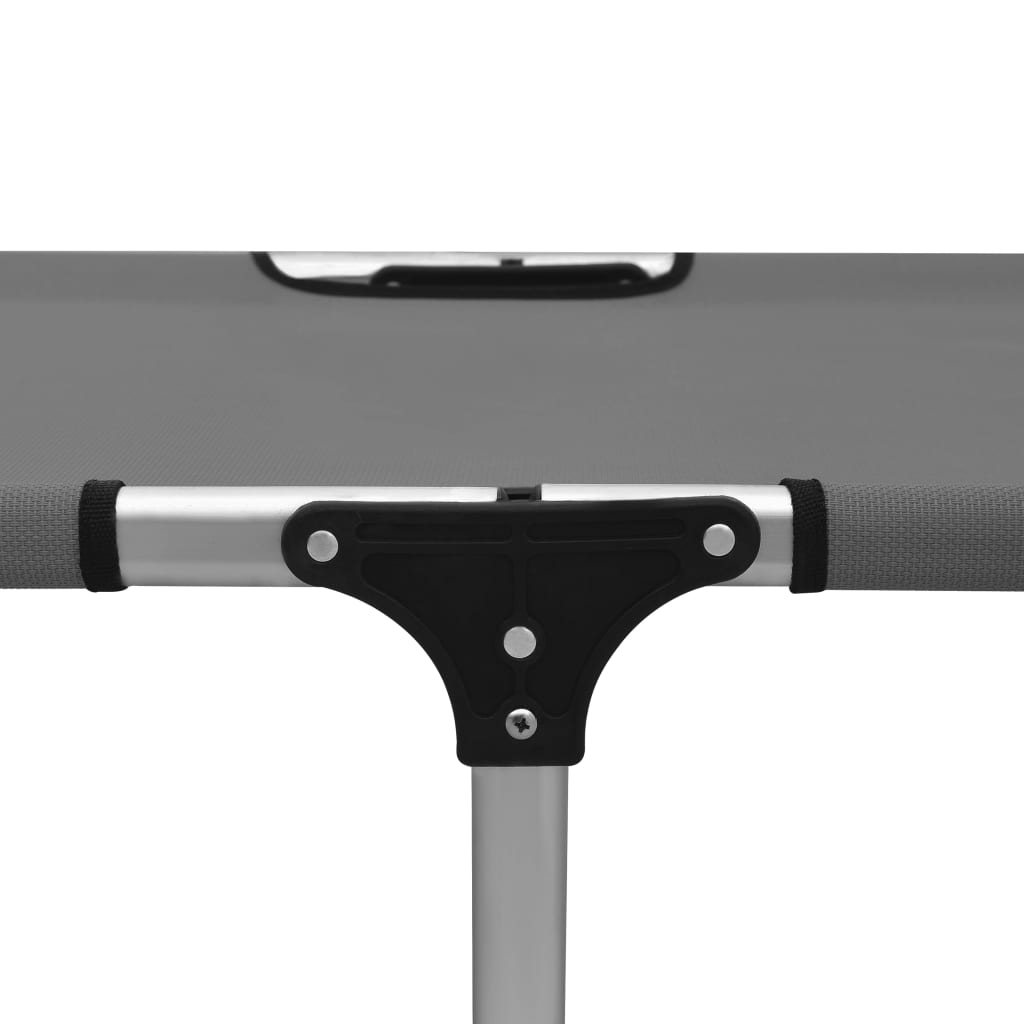 Ležaljka za starije osobe, ekstra visoka i sklopiva aluminij - number 6.