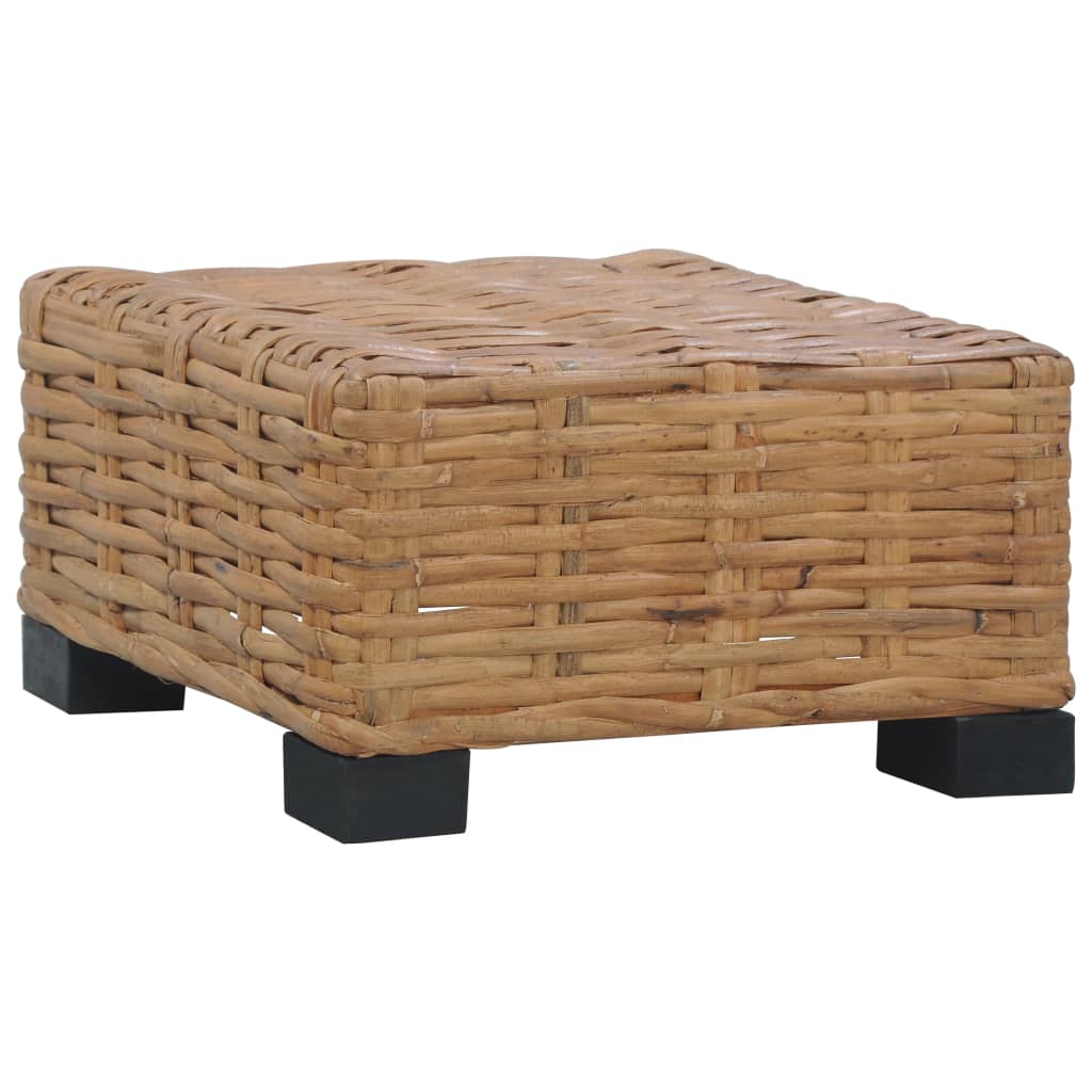 Sofaborde 47 x 47 x 28 cm naturlig rattan - number 1.