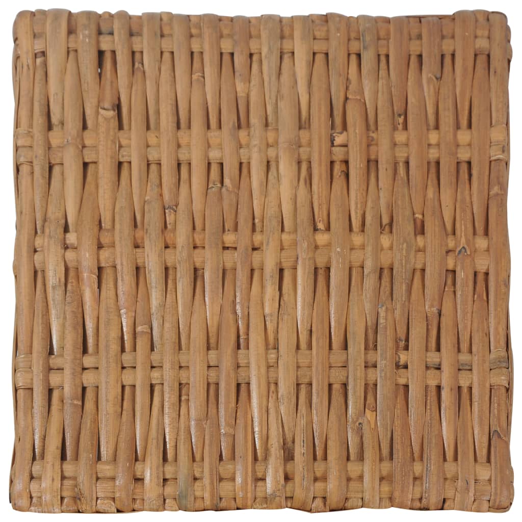 Sofaborde 47 x 47 x 28 cm naturlig rattan - number 5.