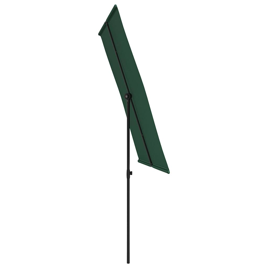 Garden parasol with aluminum bar 2x1.5 m - green, 200 x 150 cm, 1 - number 5.