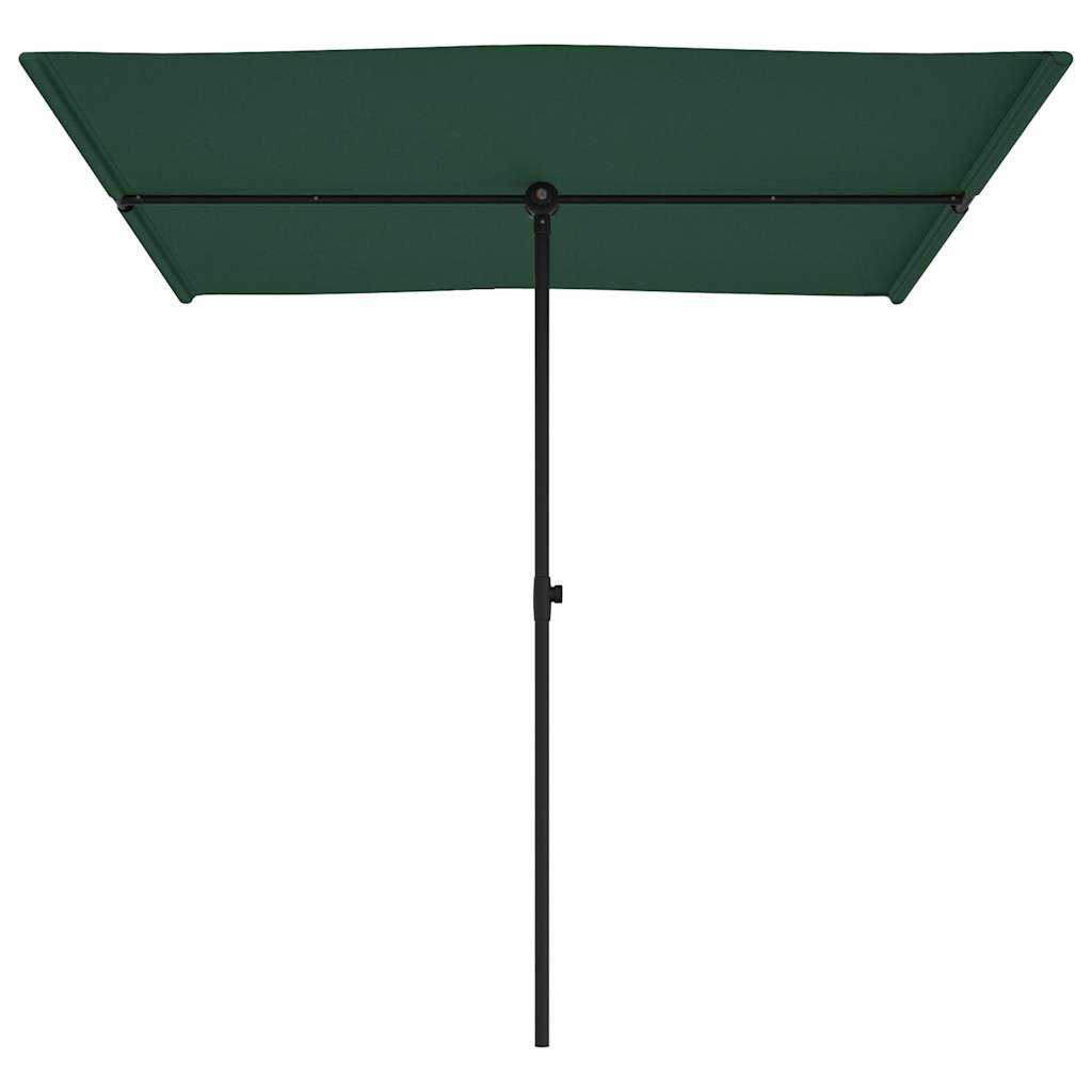 Garden parasol with aluminum bar 2x1.5 m - green, 200 x 150 cm, 1 - number 4.