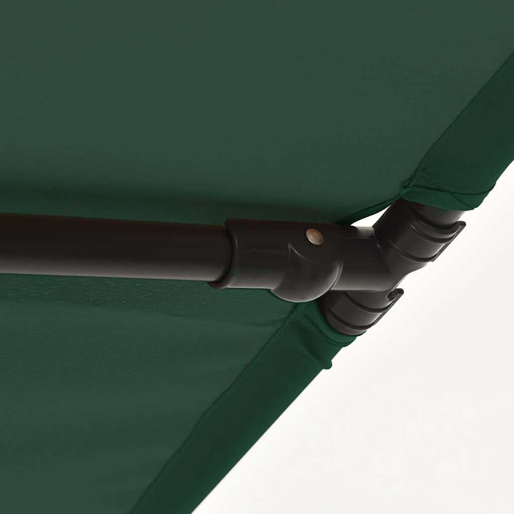Garden parasol with aluminum bar 2x1.5 m - green, 200 x 150 cm, 1 - number 9.
