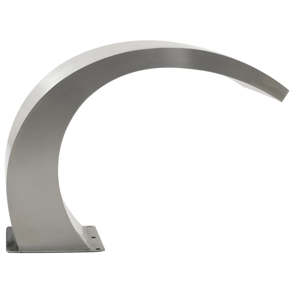 Poolfontæne med led'er 30x60x45 cm rustfrit stål - number 5.