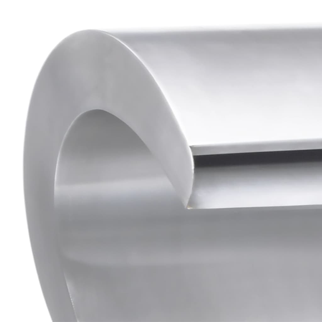 Havespringvand 52,4x34,2x82 cm rustfrit stål sølvfarvet - number 6.