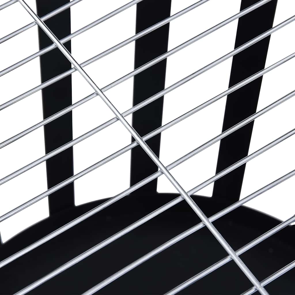 Brasero de jardin avec grille 47,5 cm en acier - number 6.