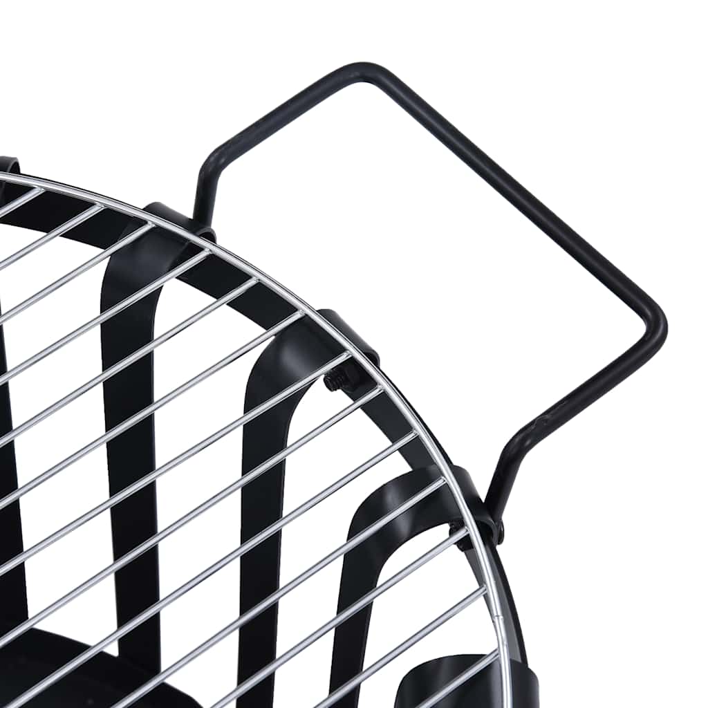 Brasero de jardin avec grille 47,5 cm en acier - number 7.