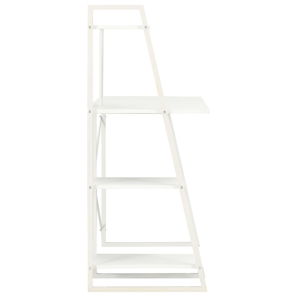 Skrivebord med hylle 102x50x117 cm - number 3.