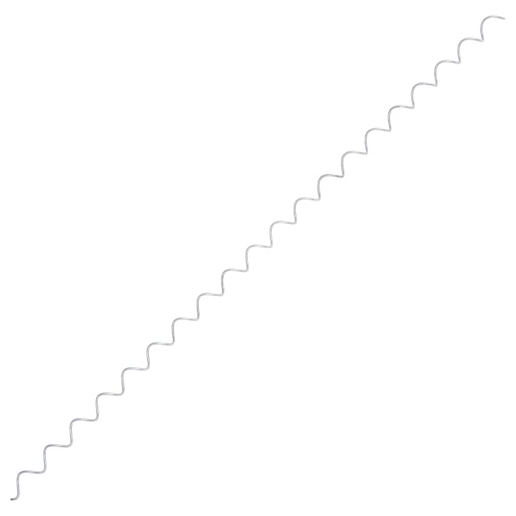 Gabionspiraler 24 st. 100 cm galvaniserat stål - number 4.