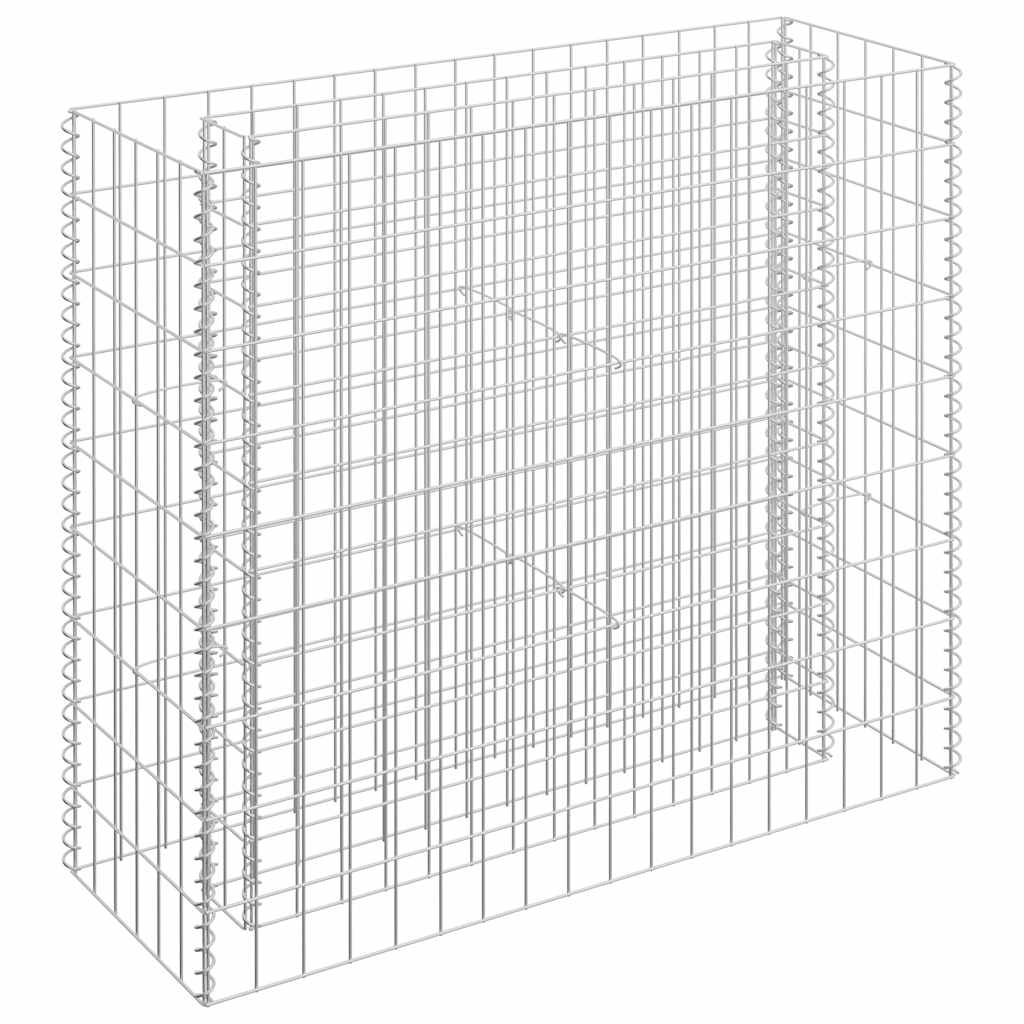 Gabion-højbed galvaniseret stål - 90 x 30 x 90 cm, 1 - number 2.