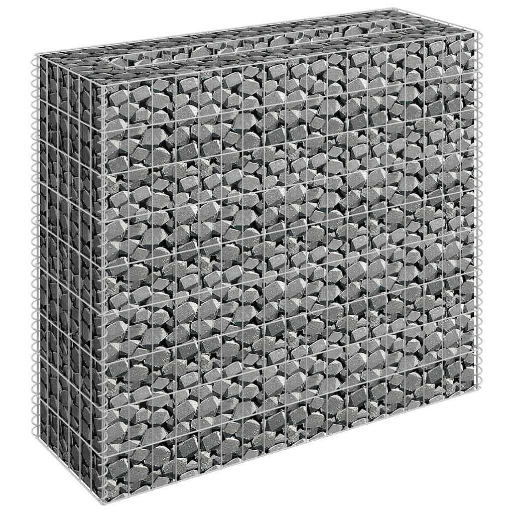 Gabion-højbed galvaniseret stål - 90 x 30 x 90 cm, 1 - number 3.