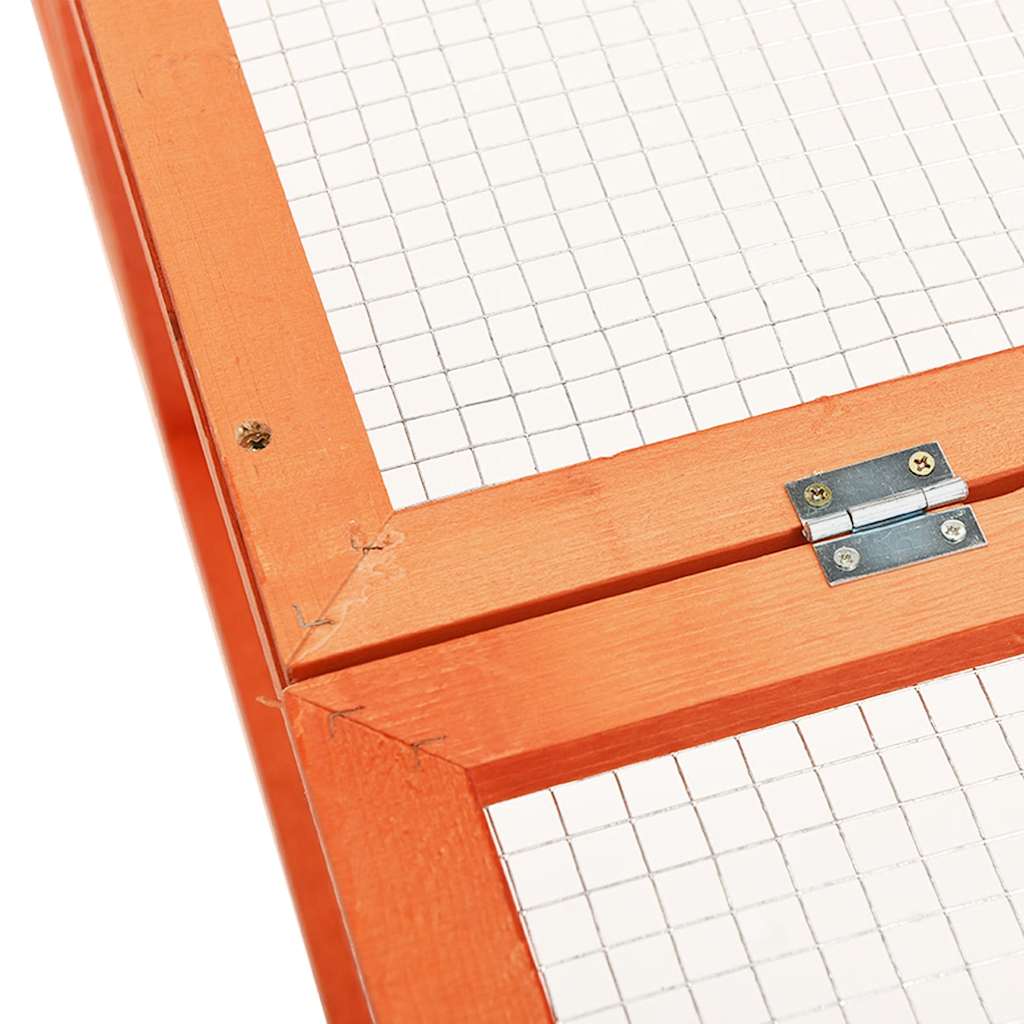 Cage à lapin 183x90x46,5 cm pin massif - number 6.