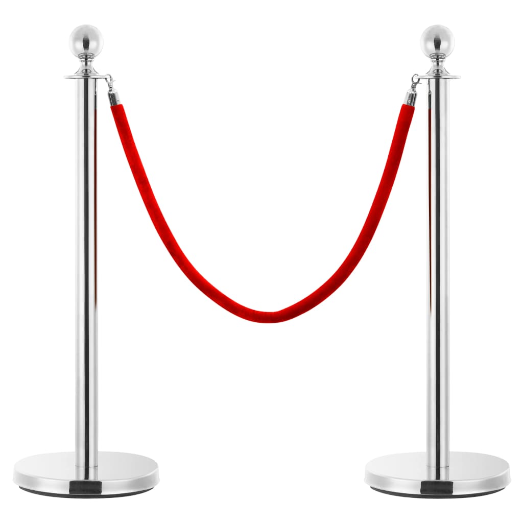 Coda di inclinazione leader 3 parti in acciaio inox color argento - argento, 1 - number 2.