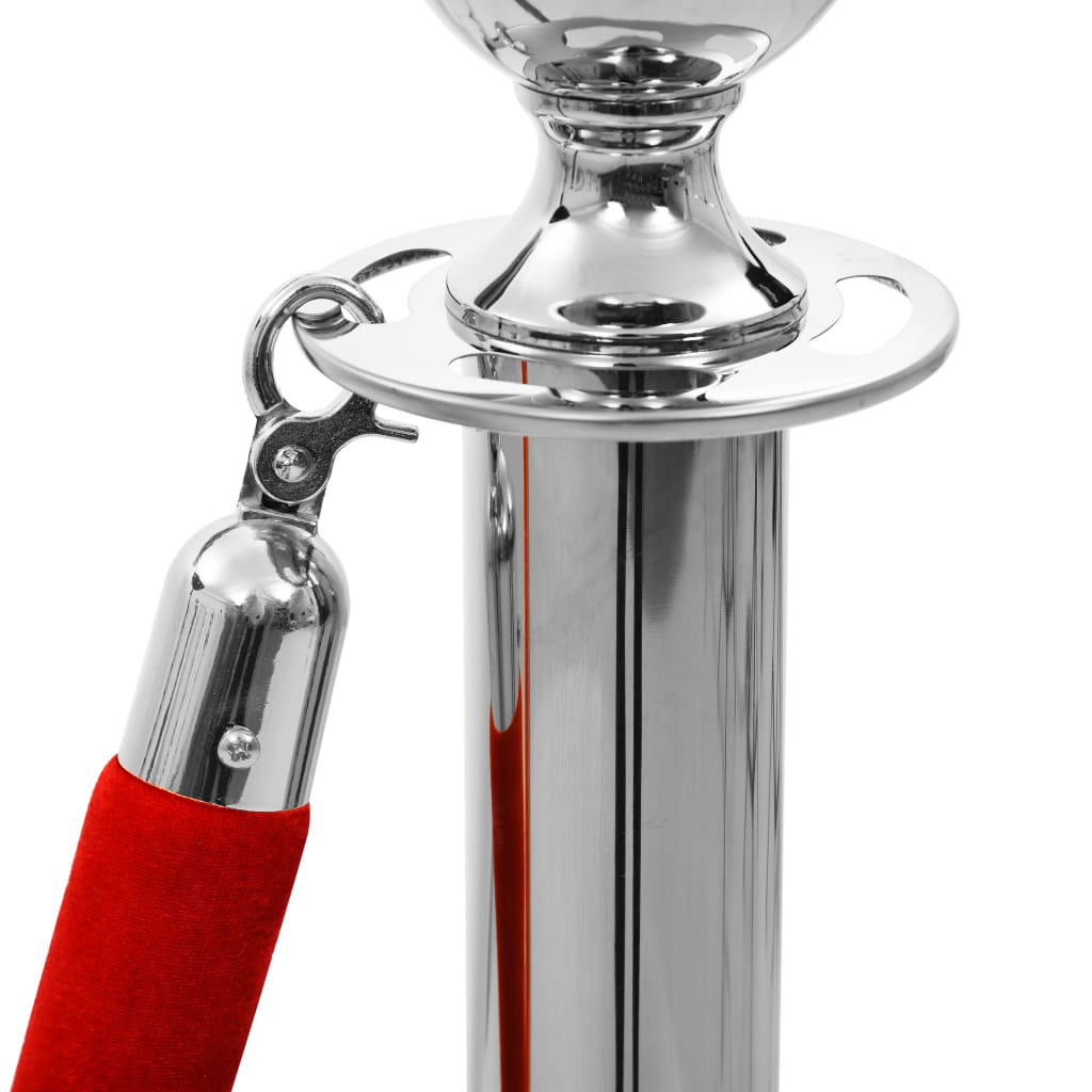Coda di inclinazione leader 3 parti in acciaio inox color argento - argento, 1 - number 4.
