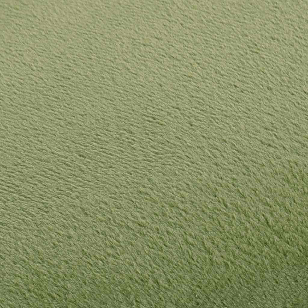 Puf og guldfarvet - grøn, 1, fløjl - number 3.