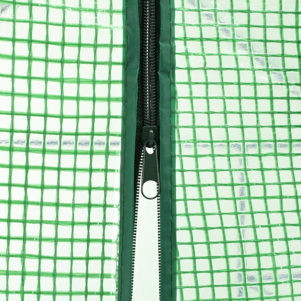 Plastenik sa 12 polica 143 x 214 x 196 cm čelik - number 6.