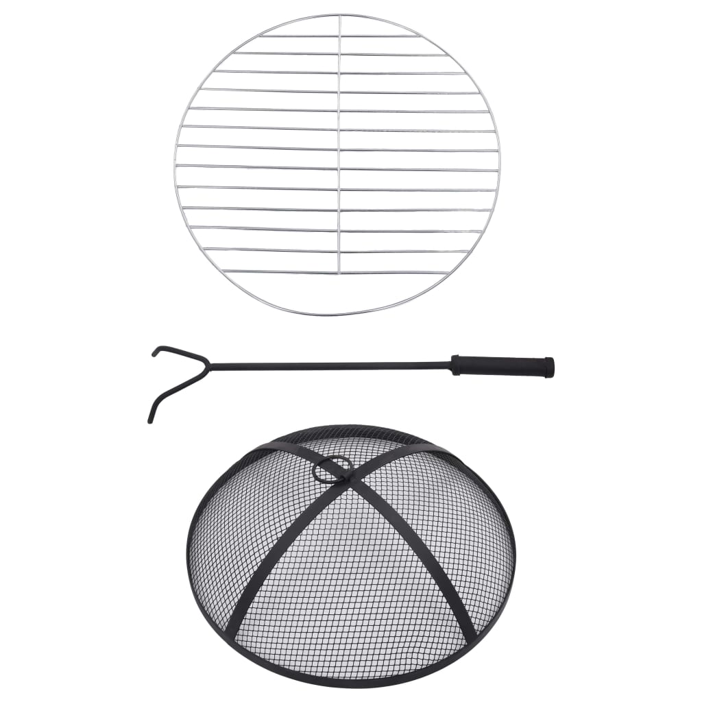 Table mosaïque en céramique et blanc - bleu - number 9.