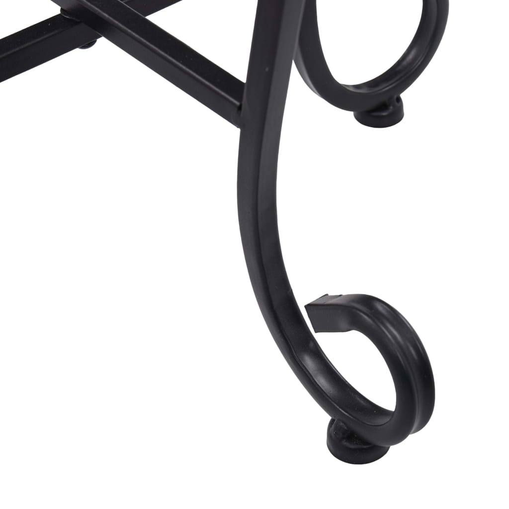 Mozaik stolovi kom. keramika i bijelo - plava, 30 x 70 cm, 3 - number 6.