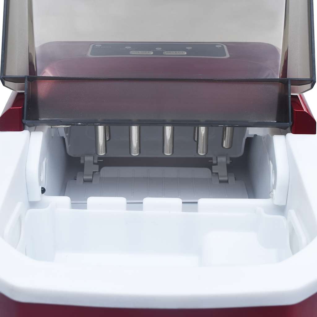 Isterningemaskine 1,4 l 15 kg/24 t. rød - number 9.