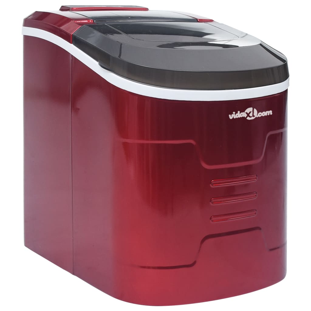 Ice cube maker 2.4 l 15 kg/24 h. red - number 1.