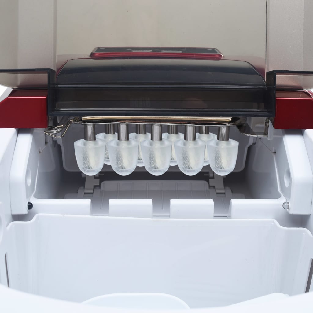 Isterningemaskine 2,4 l 15 kg/24 t. rød - number 8.