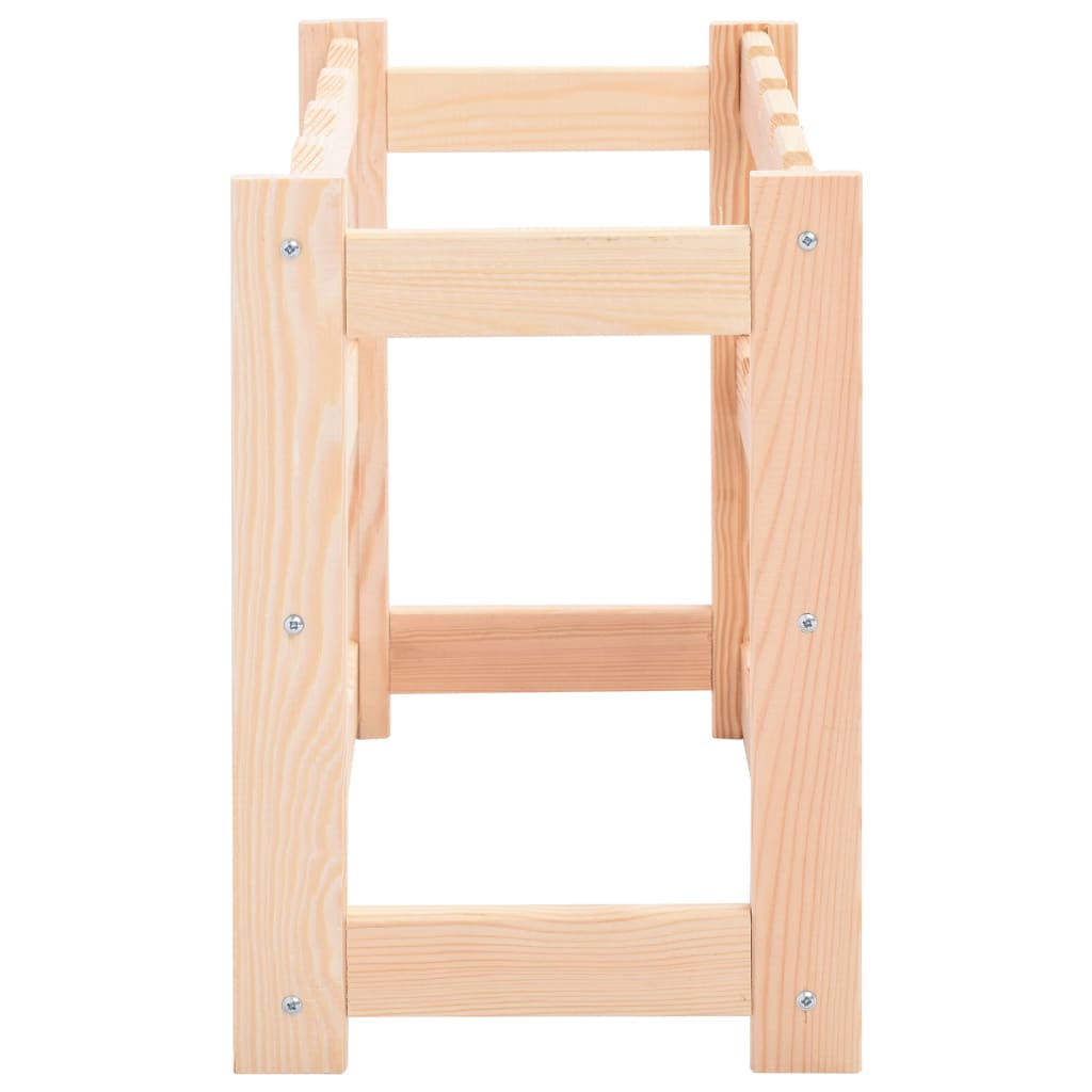 Vinreol til 12 flasker fyrretræ - number 3.