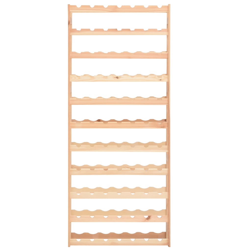 Vinreol til 77 flasker fyrretræ - number 3.