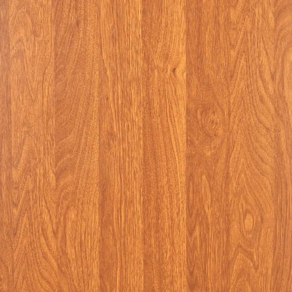 Blagovaonska stolna garnitura 7 dijelova mdf i čelik smeđa - number 8.